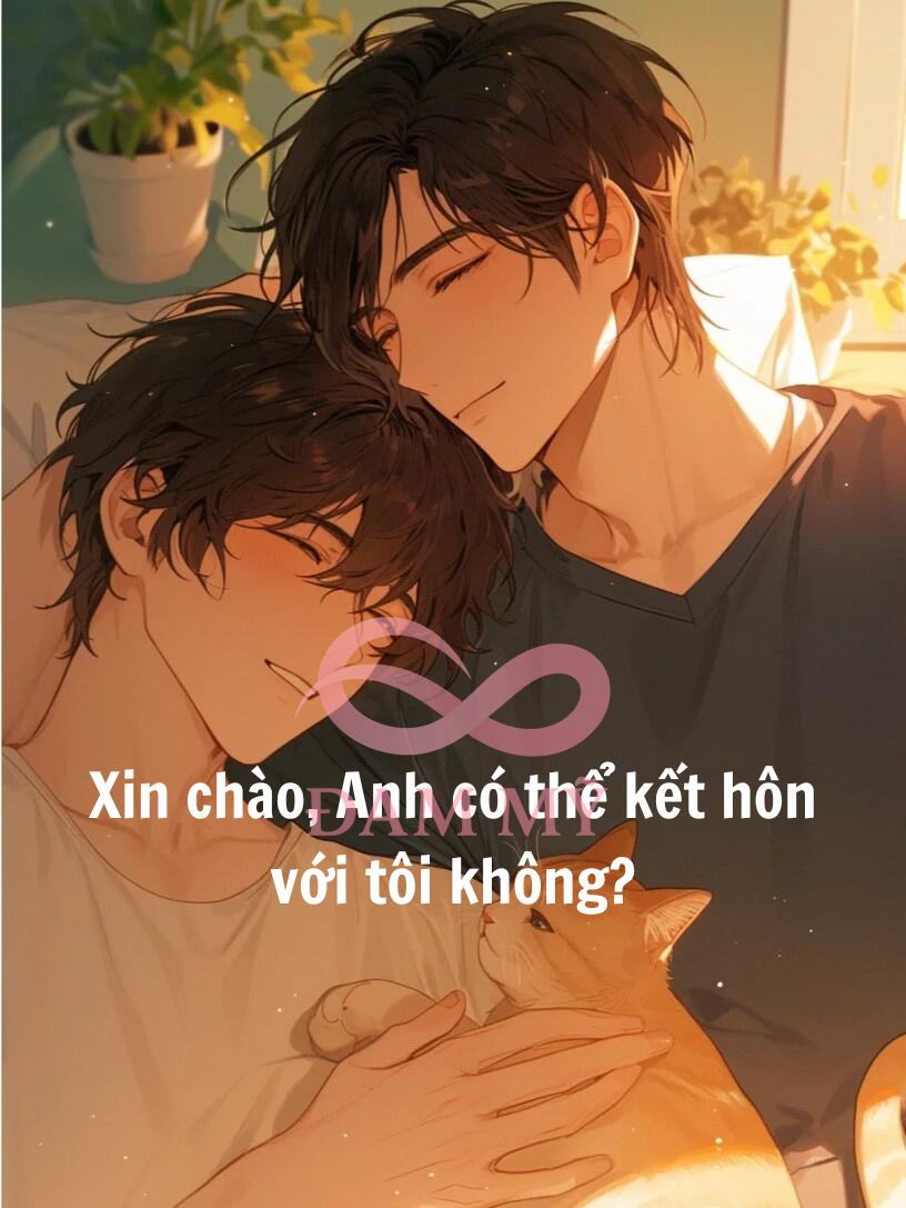 Xin Chào, Anh Có Thể Kết Hôn Với Tôi Không?