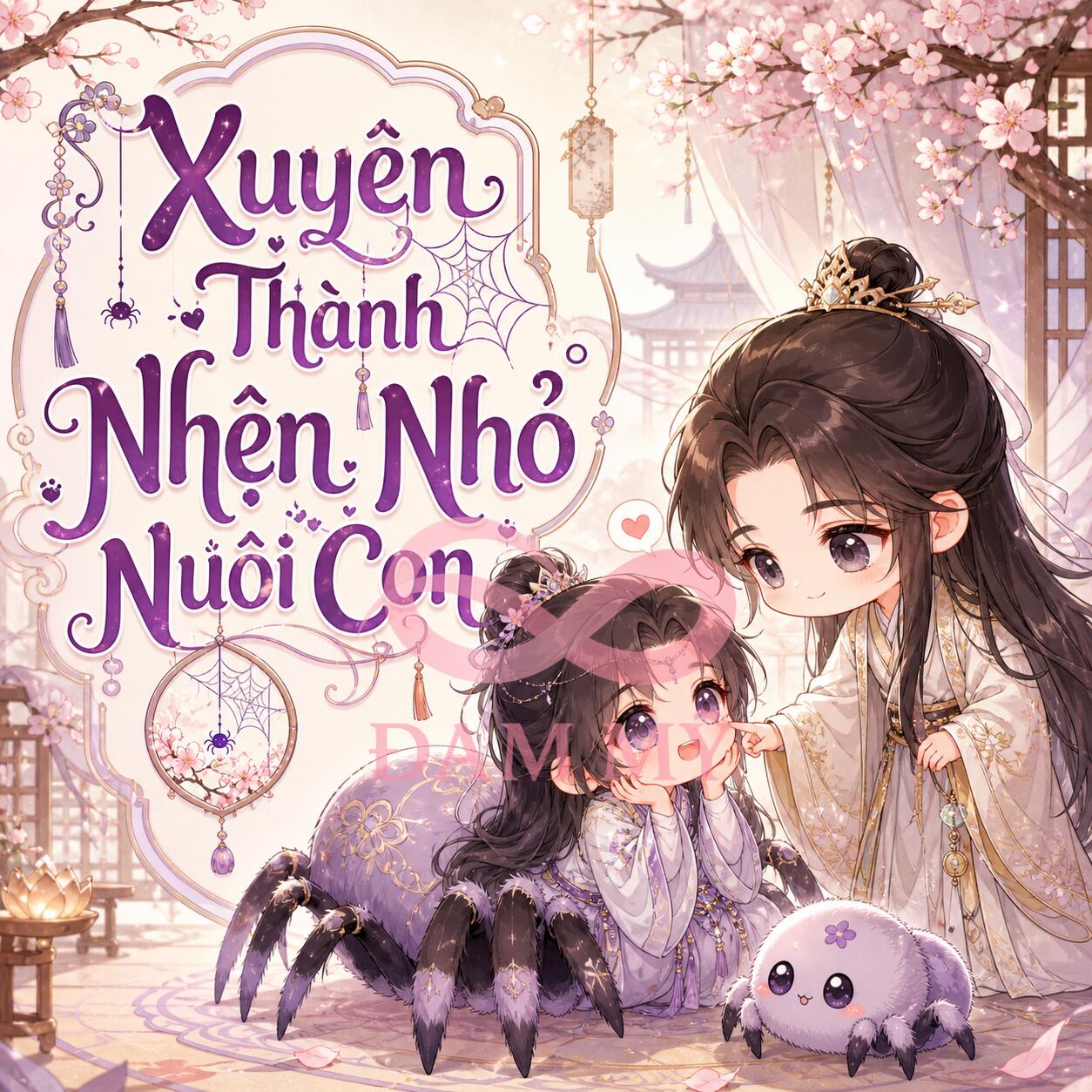 Xuyên Thành Nhện Nhỏ Nuôi Con
